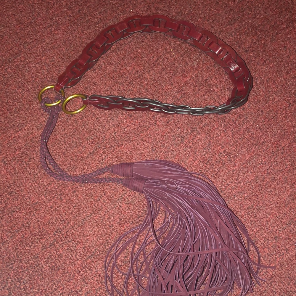 Tory Burch tassel waist belt